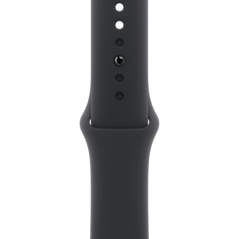 Умные часы Apple Watch Series 11, 46 mm, Space Grey Aluminium Black Sport Band M/L